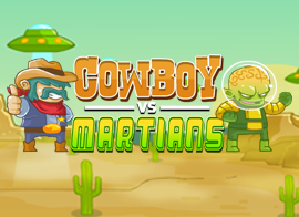 Cowboys vs Martians game